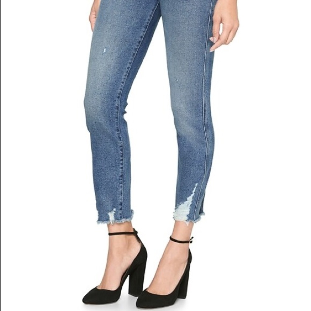 2/$15 Gap High Rise Slim Straight